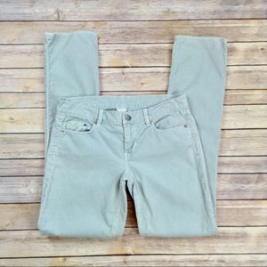 J Crew vintage matchstick skinny corduroy pants